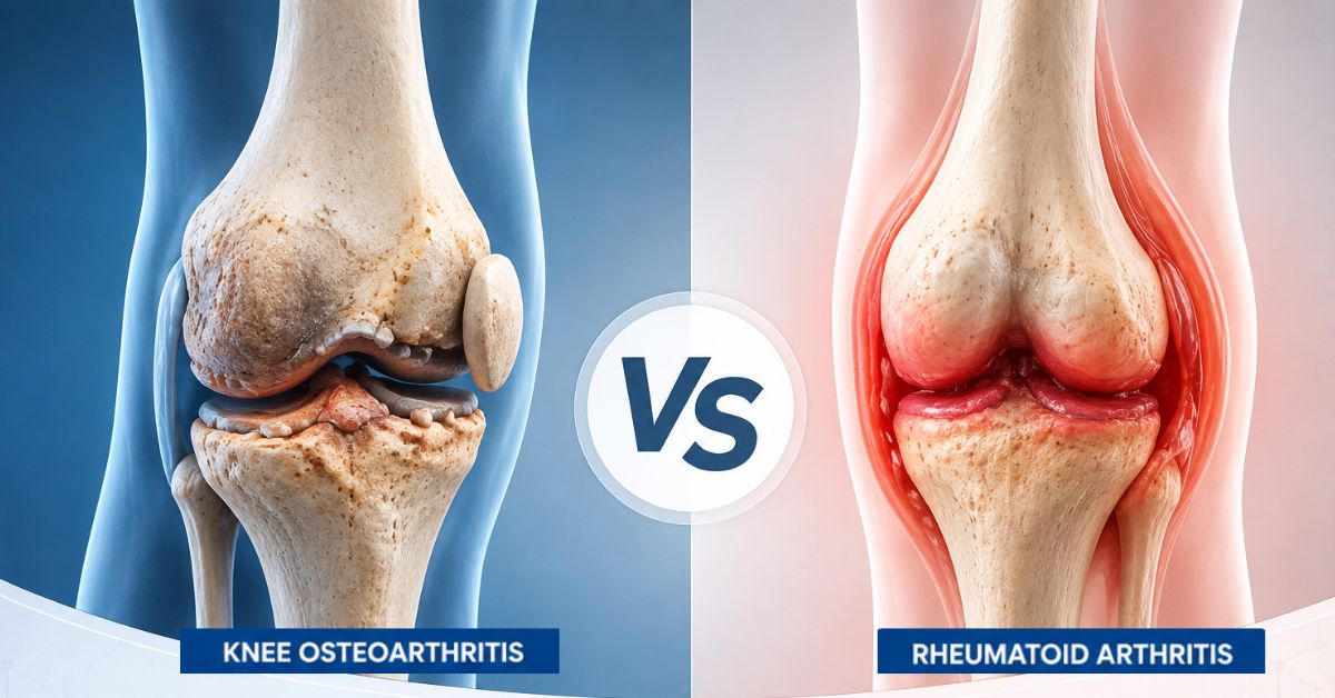 Knee Osteoarthritis & Rheumatoid Arthritis- Dr Sandeep kapoor